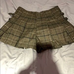 Plaid shorts